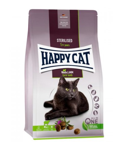 Happy Cat sterlil jagnjetina 10kg hrana za sterilisane mačke