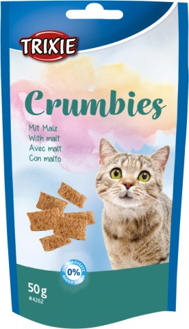 Poslastica za mačke Crumbies Trixie sa sladom 50 grama