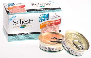 24065_Vlazna hrana za macke Schesir multipack tuna i orada 6x50gr