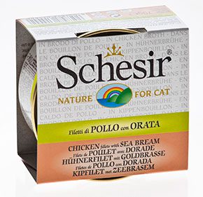 25080_Vlazna hrana za macke Schesir brodet piletina i orada 70gr
