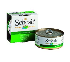 50004_Vlazna hrana za pse Schesir Dog Piletina 150gr