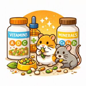 Vitaminsko mineralni dodaci za hrčka i miša
